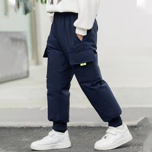 패딩포켓조거팬츠 패딩바지 여아 조거팬츠 겨울털 주니어 초등생 스키장 방수 눈썰매