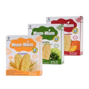 신형 멈멈 쌀과자 3종(오리지널 사과&호박 야채)