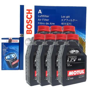 보쉬 올뉴카니발 YP 2.2 e-VGT 14년06-18년03 엔진오일 교환 셋트 보쉬 필터 + 모튤 O0096+A2659+5W30 LCV 7L 디젤