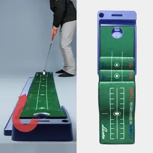 리카타 리베니어 리턴 퍼팅연습매트 3m 국산 실내 골프퍼팅연습기C29303