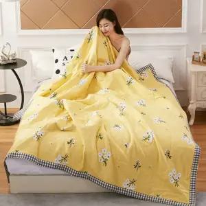 먼지없는 봄이불 사계절 면 차렵이불