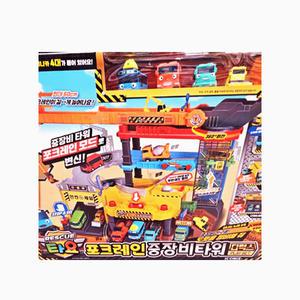 타요 포크레인 중장비 타워 디럭스 플레이세트