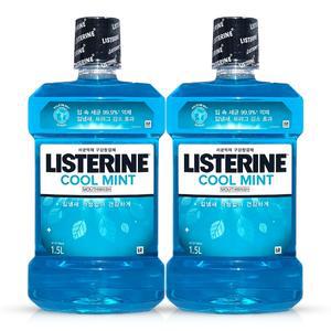 리스테린 쿨민트 1.5L 2개