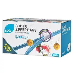 이지엔 슬라이더 스탠딩백 대형 120매 이지엔슬라이더스탠딩백대형점보팩120매 코스트