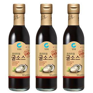 청정원 프리미엄 굴소스 500g 3개