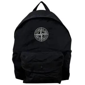 [스톤아일랜드]더팩토리 키즈 컴퍼스 로고 자수 나일론 백팩 132514945