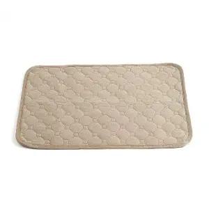 고품질 빨아쓰는 배변패드 브라운 50x35cm 재사용 세탁가능한 (WFHRX6V)