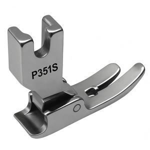 P351S Brother Juki 산업용 단일 바늘 박음질 재봉틀 액세서리 용 표준 얇은 직물 노루발