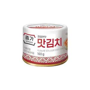 종가집 맛김치 캔 160g 1캔 청정원