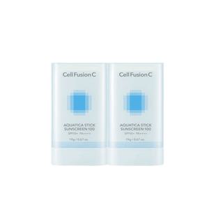 셀퓨전씨 아쿠아티카 스틱 썬 스크린 19g 2개 촉촉함