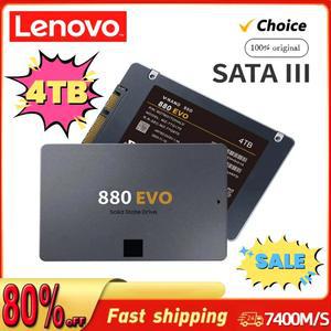 Lenovo SSD 880 EVO 1TB 2TB 4TB 내장 솔리드 스테이트 드라이브 하드 디스크 SATA 3.0 MLC 2.5 인치 노트북 데스크탑 PC PS4 PS5