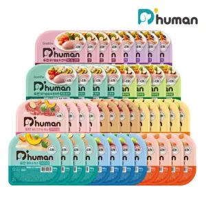 [듀먼] 자연화식 100g 10종 40+1팩 한달세트