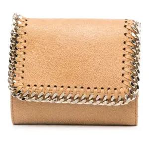 스텔라매카트니 라이트 골드 체인 플랩 스몰 지갑 431000 WP0404 9967