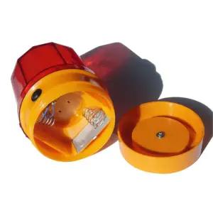 건전지형 회전점멸 자석 경광등 차량유도봉 실외용품