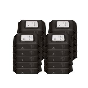 올곧은 물티슈 프리미엄 휴대용 캡형 20매 20팩 플레인