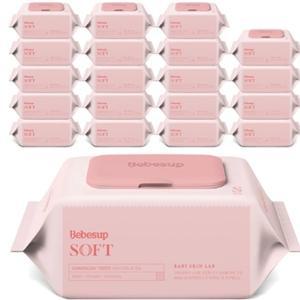 베베숲 소프트 아기물티슈 80매 x 20팩