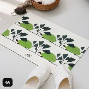 [바이빔] 소프트 규조토매트 4종 (발매트 2개+주방매트 2개)[35112258]