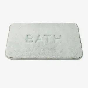 발매트 60x40cm 민트그레이 미끄럼방지 쿠션 부드러운 (WFHH3DC)