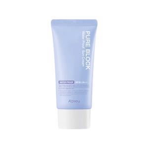 어퓨 퓨어 블록 내추럴 워터프루프 선크림 SPF50+ PA+++ 50ml 산뜻마무리
