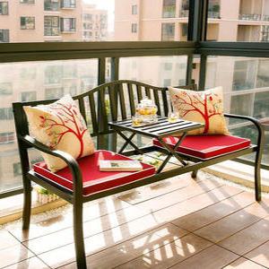 철제 야외 벤치 의자 2인 옥외 학교 카페 납품 관공서