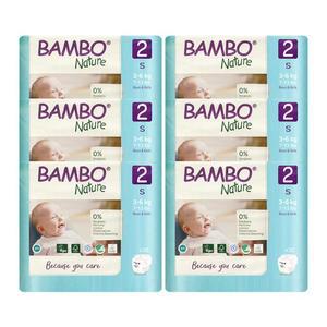 밤보네이처 밤보그린 기저귀 밴드형 소형 2단계 공용 30매X6개