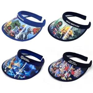 어린이 썬캡 메카드 키즈 유아 아동 아기 선캡 모자 여아 남아 초등 유치원 햇빛 자외선 차단