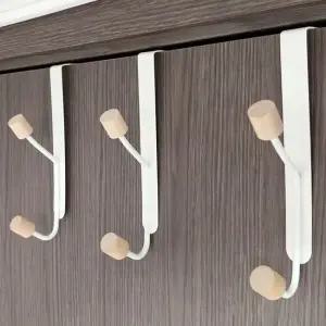 2구 철제 도어행거 방문옷걸이 도어훅 문걸이옷걸이