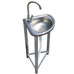 스텐 코너 세면대 주방 스탠드형 간이 캠핑카 벽붙이 패키지