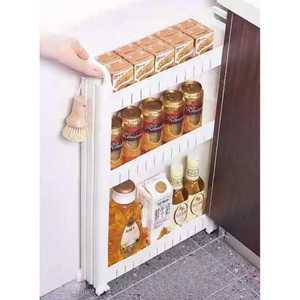 냉장고 틈새수 납장 10cm 캐비넷 화장실 다용도 조미료 보관