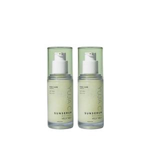 블리블리 유자 C 선세럼 30ml 2개 자외선차단제 SPF 50+PA++++ 피부톤업