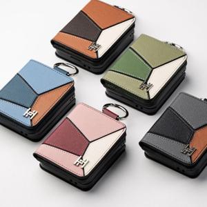 라피네 콤비 천연가죽 갤럭시Z플립1 LTE/Z플립2 5G공용 지갑형 케이스/1/2/3/4/5/6/7용/카드/지폐수납/손가