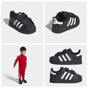 [아디다스키즈] JI3991 슈퍼스타 2 스니커즈 인펀트 걸음마 운동화 (120∼160) 찍찍이운동화 HMDK