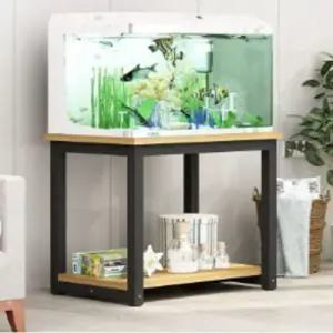 스틸 어항다이 광폭 500 축양장 우드선반 수조 테이블