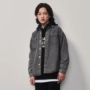 [에꼴리에] 남자 봄이월 스톤그레이 데님셔츠(25A1301)