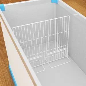 아이스크림 정리대 냉동고 칸막이 업소용 파티션 17x23cm 저장고