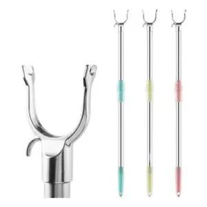 스텐인리스 옷걸이스틱 신축가능 장대 긴 타입 옷걸이스틱 옷걸이막대 가제트손 옷꺼내기