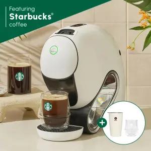 [텀블러] NEW 돌체구스토 네오 카페 캡슐 커피머신 + 네오미르텀블러+ 더블월 글라스 아메리카노 컵