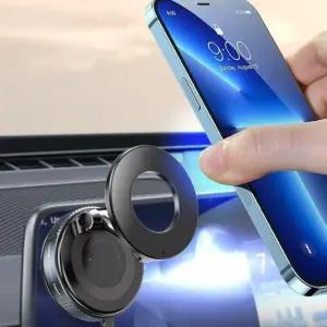 접이식 흡착식 스마트폰 거치대 차량용 휴대폰 태블릿 거치대 심플 디자인 다각도 마그네틱