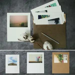 종이액자 스토리보드 캘리그라피 포토프레임 4x6 5개/종이/손글씨용지/손글씨종이/공예/미술/캘리용지/캘리