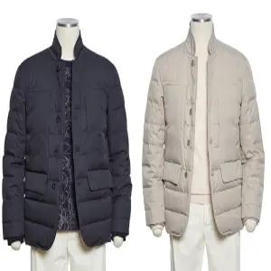 F/W (한정수량) 네이비 구스다운 점퍼형 패딩자켓 2종택1 RPLMBJ61ANW몰