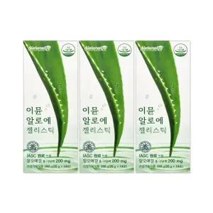 네추럴라이즈 이뮨 알로에 젤리스틱 20g 14포 3개/mjc
