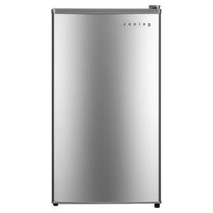 쿠잉전자 냉동고_메탈 60L 히든 핸들 직접 냉각 방식 저소음 7단계 온도 설정