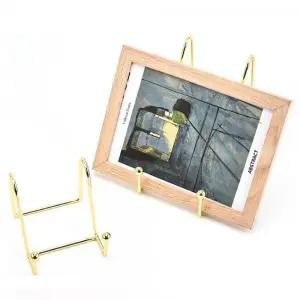 액자 사진 거치대 철제 상패 받침대