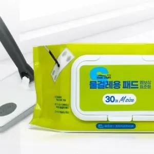 30P 일회용 물걸레 패드 리필용 밀대걸레 (WFJZ3DU)
