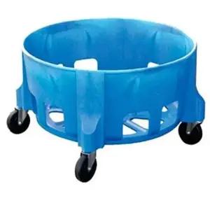 원형 물통 바퀴 운반구 75L P-75 물통운반 운반 짐수레 운반대 카트