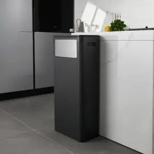 대형 쓰레기통 32L 빈 휴지통 카페 사무실 (WFJYBMR)