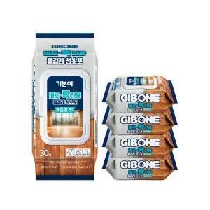 바로톡 전용 물걸레 청소포 80 표준형 30매 5팩