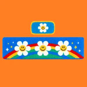 위글위글 마우스 키보드 손목 받침대 쿠션 세트 직장