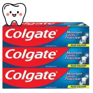 [콜게이트] 콜게이트 치약 250g 3개 구취제거 입 냄새 고불소 그레이트 레귤러