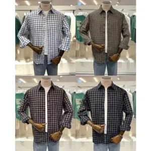 [갤러리아] [기획특가]에디션 남성 겨울 플란넬 체크 남방 NNF4WC1622 4종